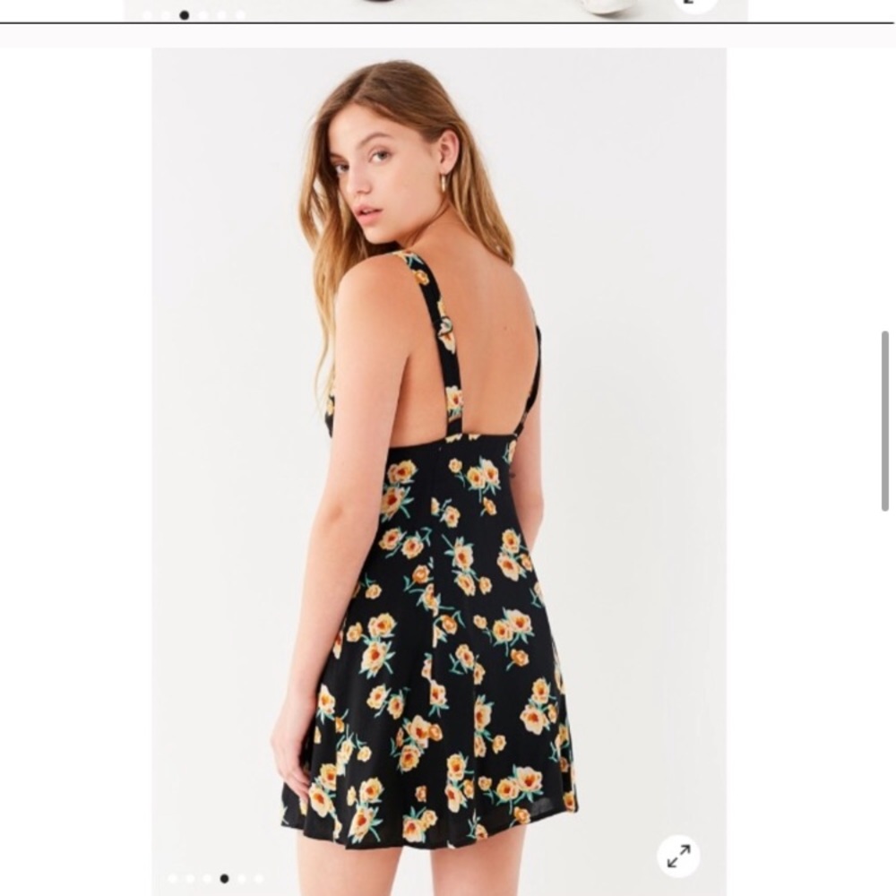 Urban Outfitters Evelyn Empire Waist Mini Dress - Picture 4 of 9